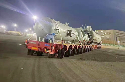 液压轴线挂车